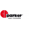 Parker Fornello 4 fuochi a gas Gpl / Metano Valvola di Sicurezza Acciaio Inox Doppia Corona 3,5 Kw mod. 542ACCGPS/C