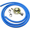 copy of LOW PRESSURE REGULATOR KITCHENS BARBECUE GAS + 2 MT LPG hose + 2 Clamps