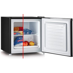 Severin Mini frigo congelatore retrò vintage 31 l Nero GB 8880