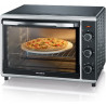 Forno Elettrico 42L girarrosto pizza 230 gradi Fornetto SEVERIN TO 2058 - Nero