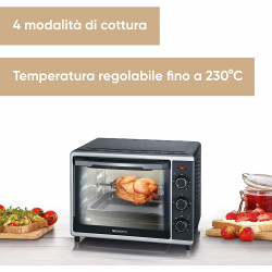 copy of Forno Elettrico 42L girarrosto pizza 230 gradi Fornetto SEVERIN TO 2058 - Nero