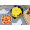 G3 Ferrari G10006 Pizza Express Delizia Forno Pizza 1200 W 400°C Pizza fragrante in 5 minuti Ricettario incluso Giallo
