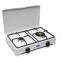 Gas cooker 2 burners DOUBLE...