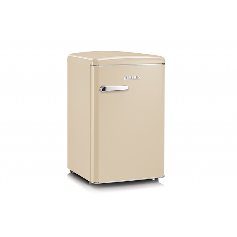 Retro Refrigerator Mono Table Door Severin Cream RKS 8833