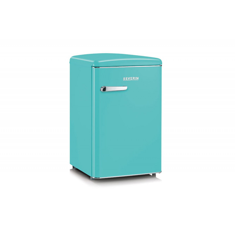 Retro Refrigerator Mono Table Door Severin Turquoise RKS 8834
