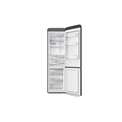 Retro Refrigerator TOTAL NO FROST double door Combined Severin Black RKG 8928