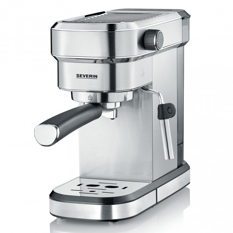 Severin KA5994 Macchina Espresso Espresa per 1 o 2 Tazze Adatta per cialde  ESE e caffè