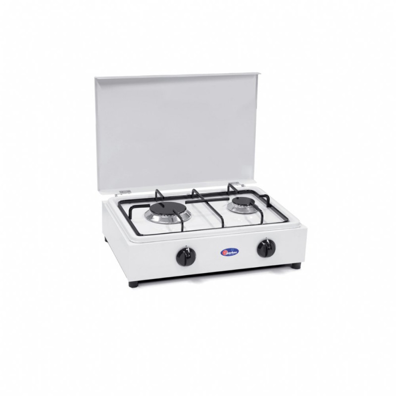 Gas Cooker LPG / CNG 2 Burners with Removable Top mod. 200GP