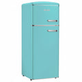 Severin Frigorifero Doppia Porta Retro' Vintage Turchese Rkg 8904 Apertura a Sinistra