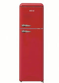 Akai Frigorifero Combinato Retro' Vintage Rosso CLASS281KRD