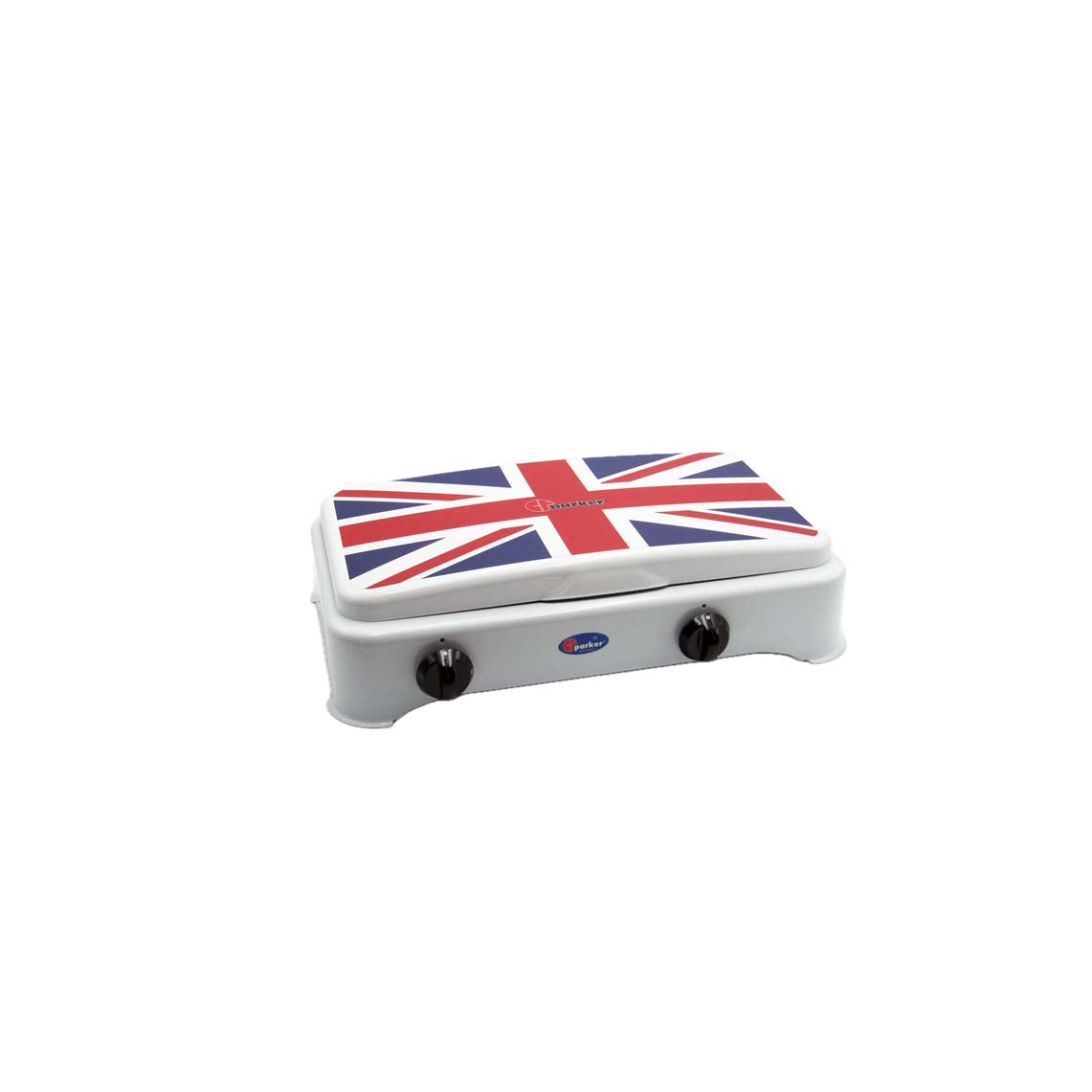 CFParker Fornello a Gas 2 Fuochi Gpl / Metano Bandiera Inglese mod. 5326UK