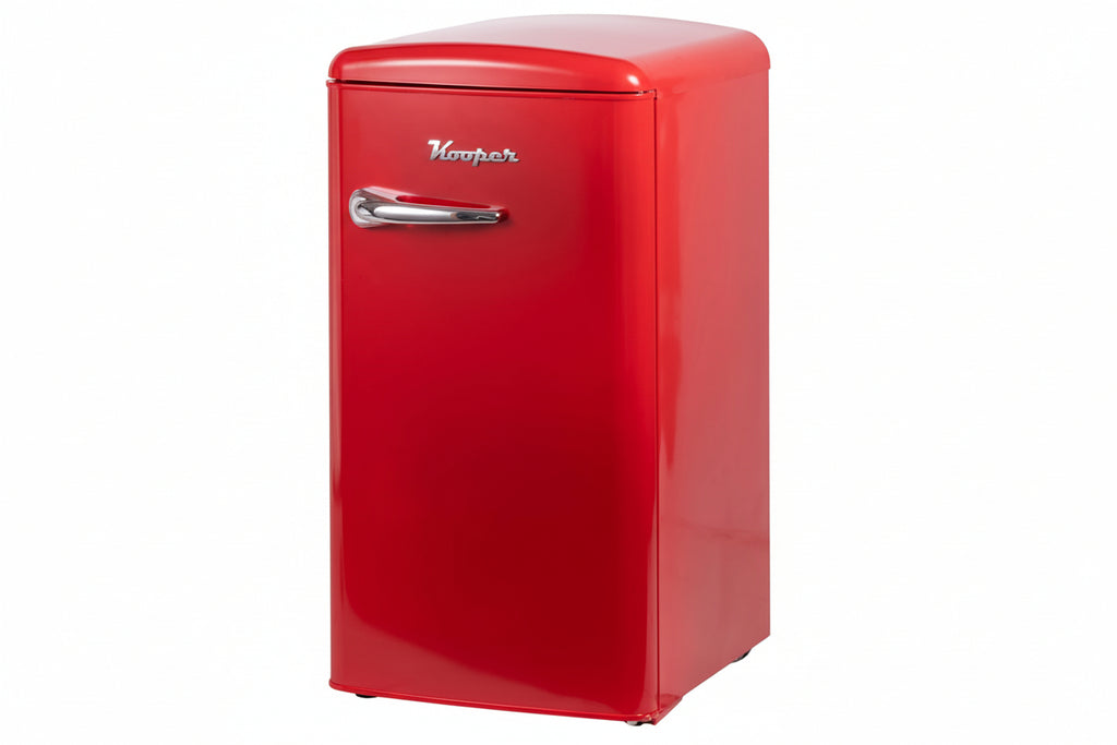Kooper Frigorifero Mono Porta Retro' Vintage Rosso