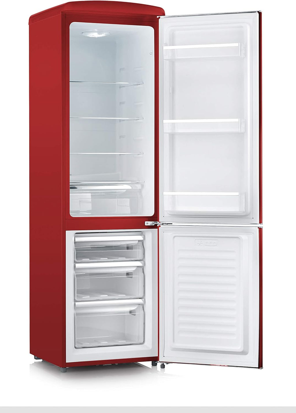 Severin Rkg 8917 Vintage Retro Red Refrigerator