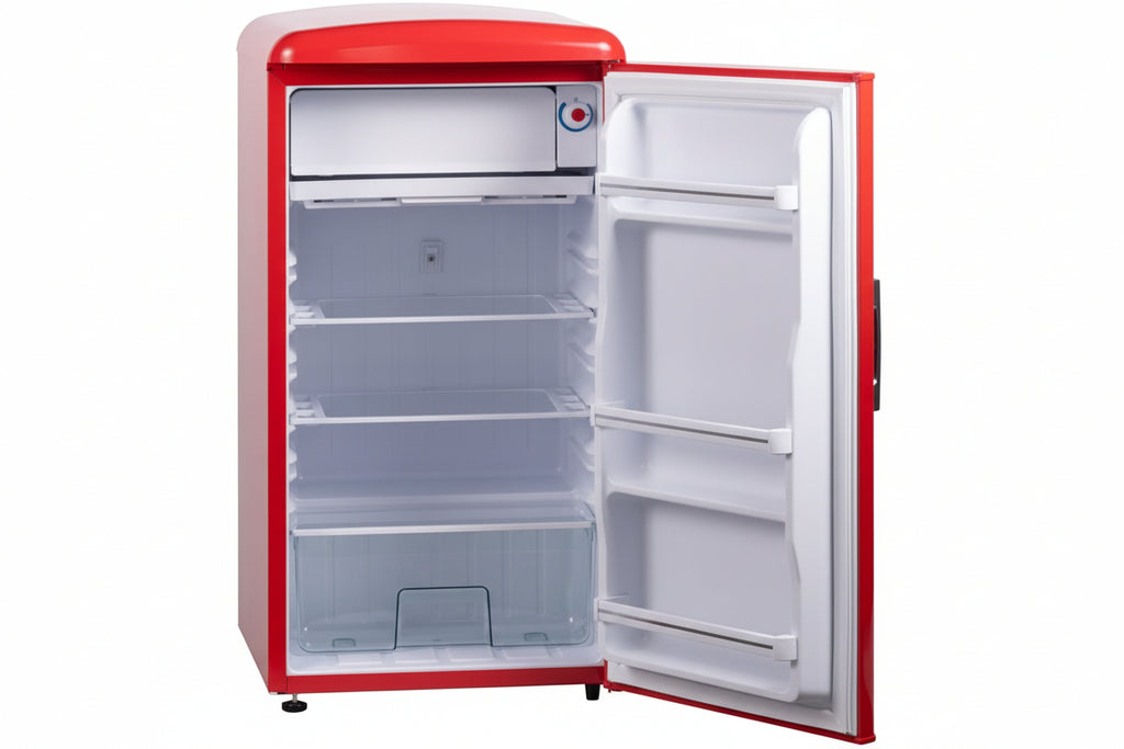 Kooper Frigorifero Mono Porta Retro' Vintage Rosso