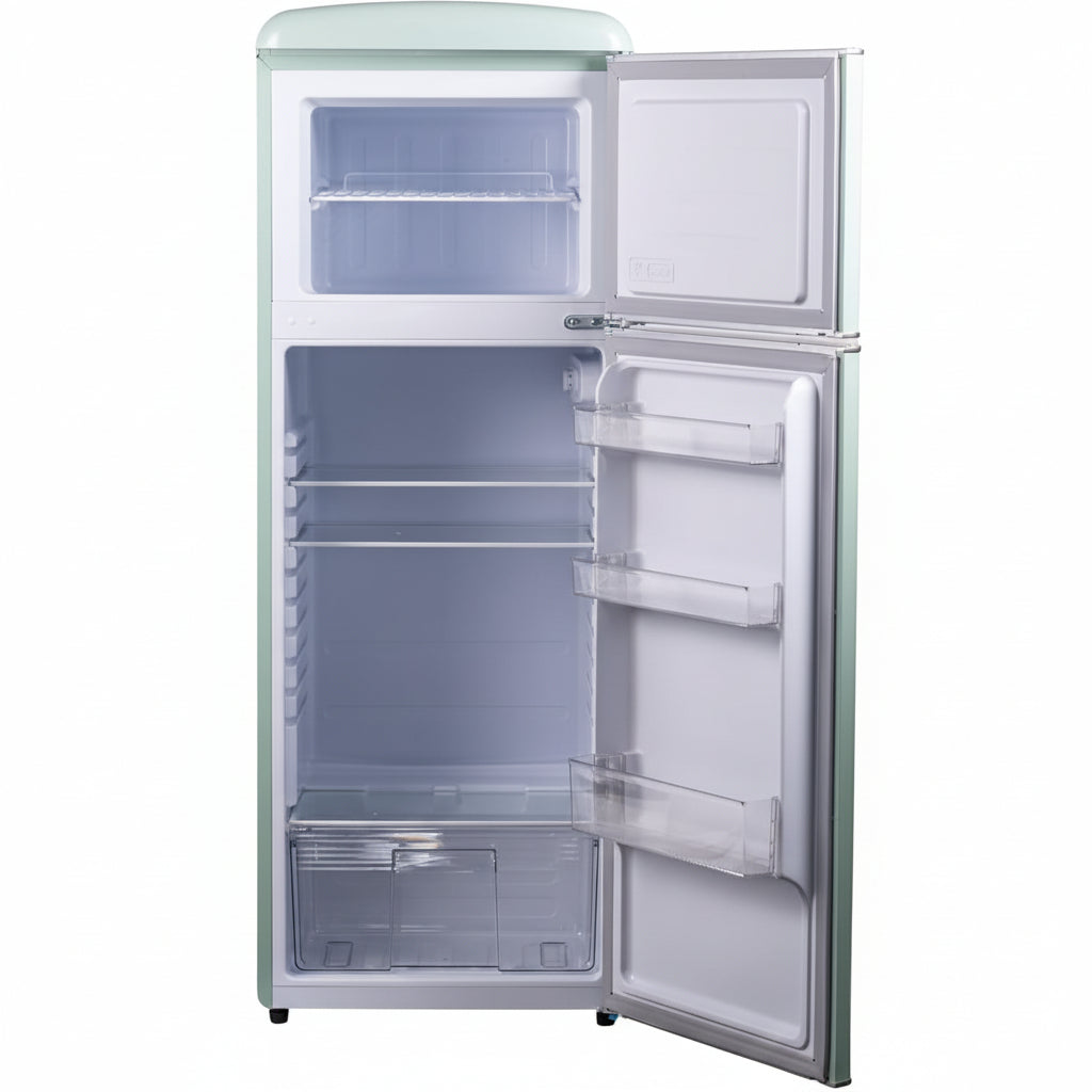 Kooper Frigorifero Doppia Porta Retro' Vintage Acquamarina