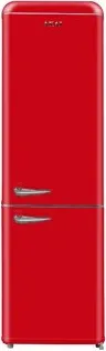 Akai Frigorifero Combinato Retro' Vintage Rosso CLASS301KRD