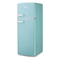 DOMO Frigorifero Doppia Porta Retro' Vintage DO91705R Turchese 144 cm CL. D
