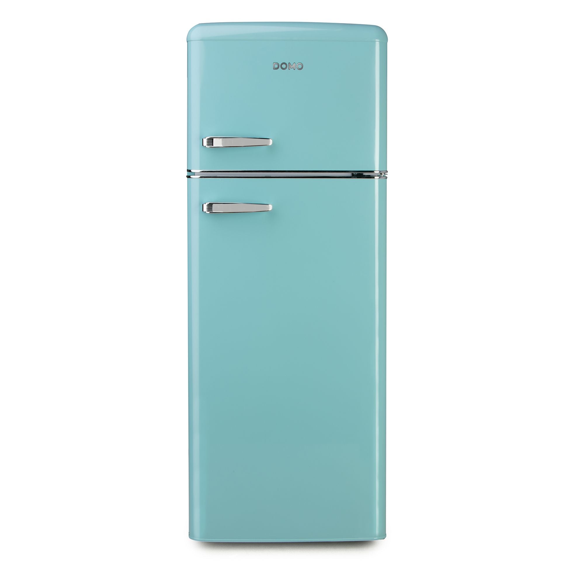DOMO Frigorifero Doppia Porta Retro' Vintage DO91705R Turchese 144 cm CL. D