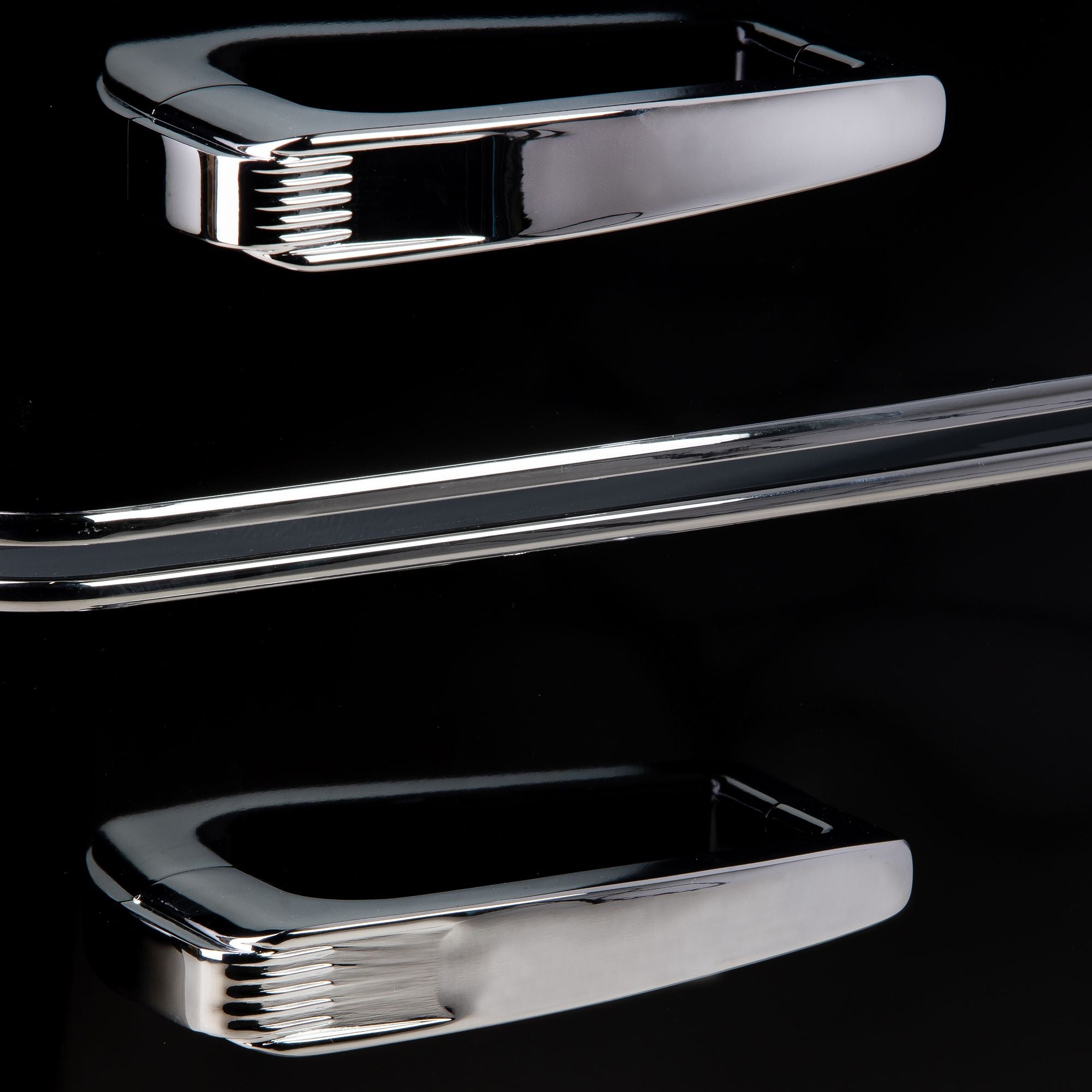 DOMO Frigorifero Combinato Retro Vintage Nero DO91706R