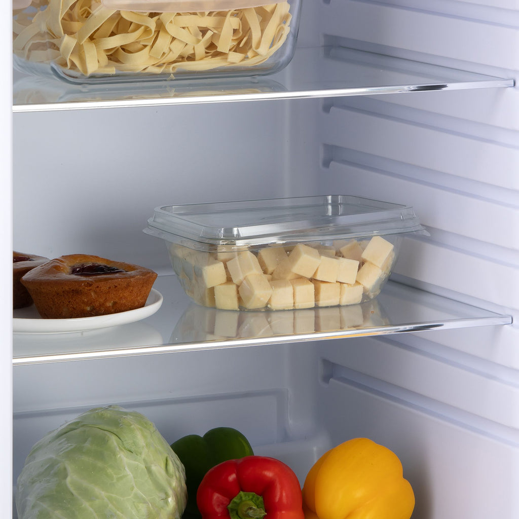 DOMO Frigorifero Combinato Retro Vintage Nero DO91706R