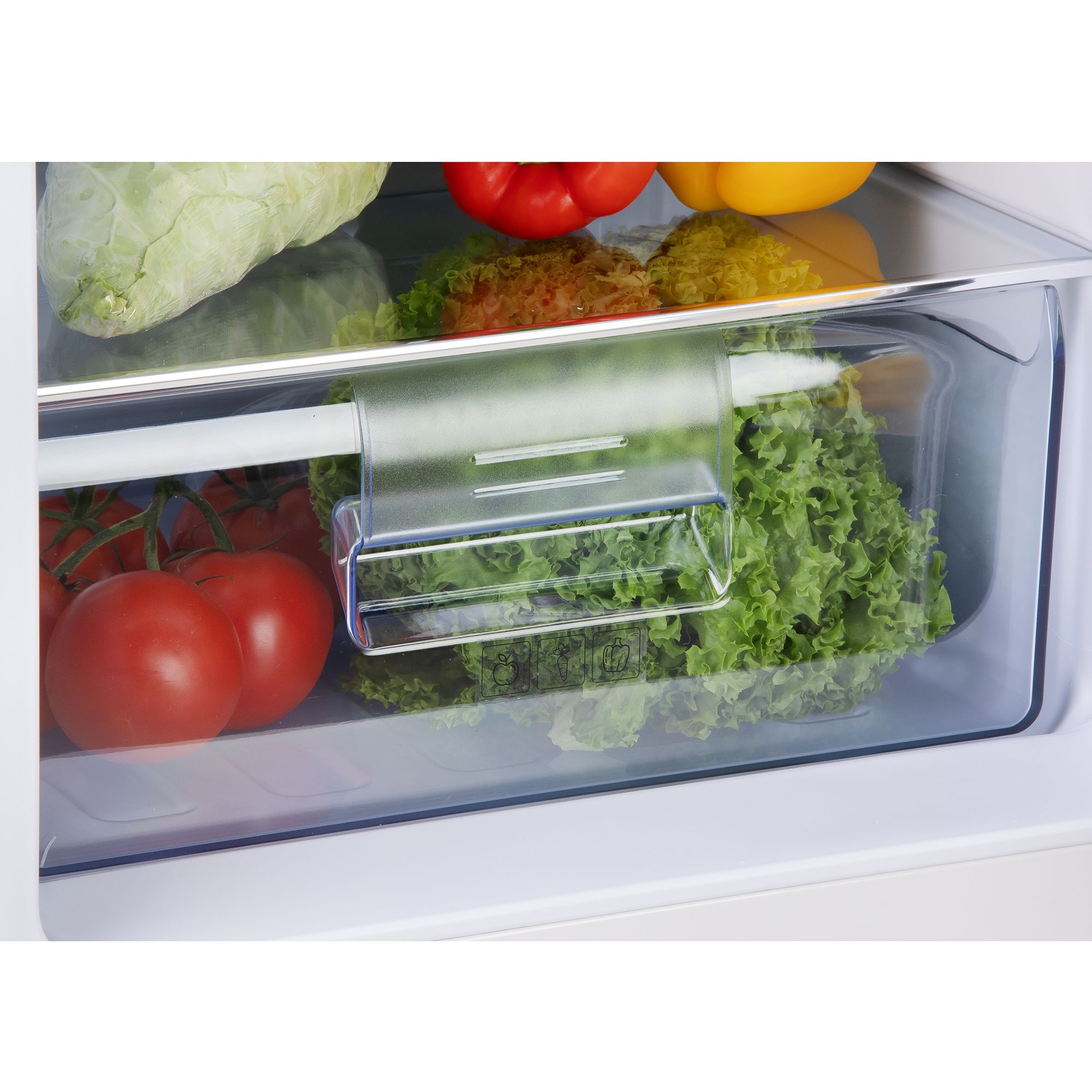 DOMO Frigorifero Combinato Retro Vintage Nero DO91706R