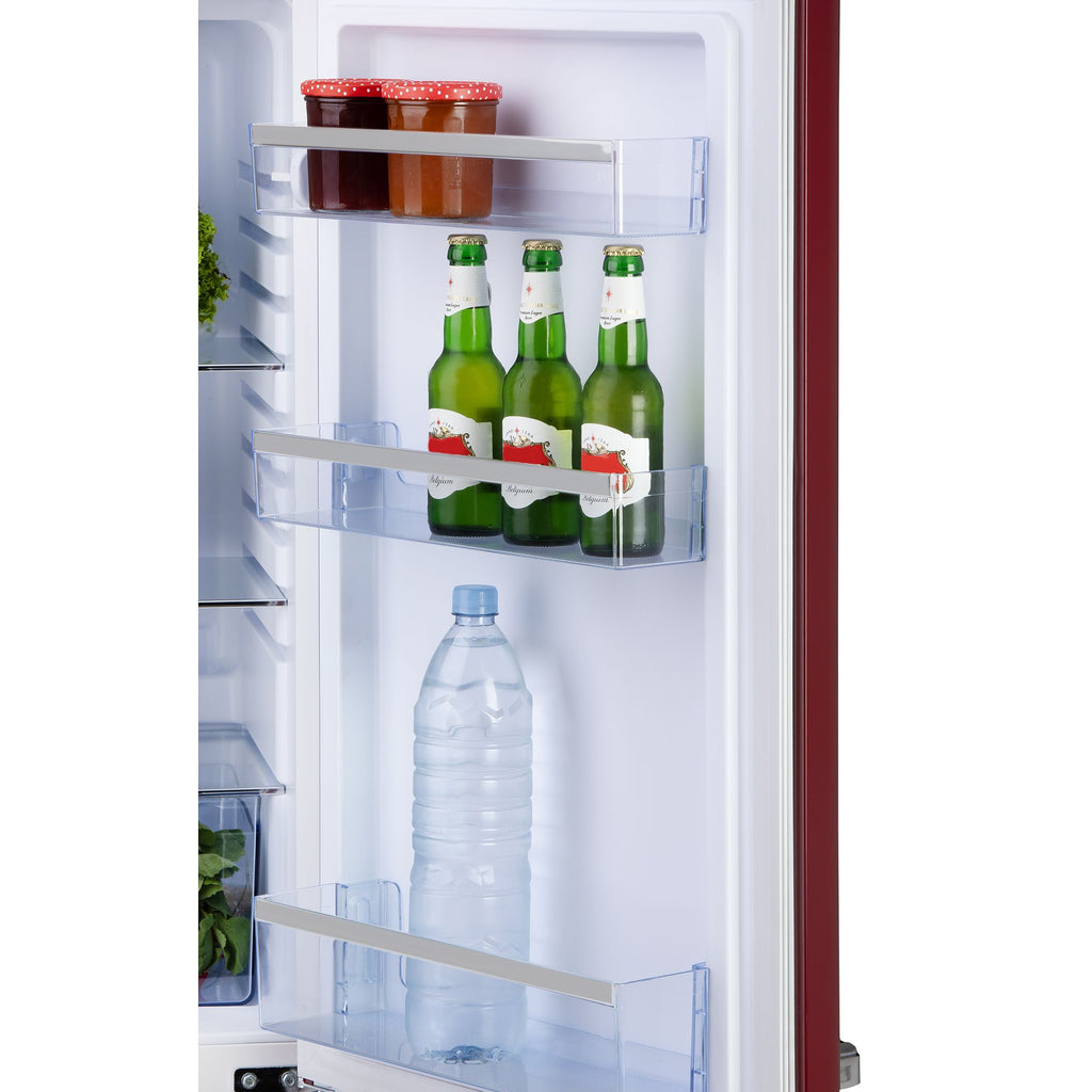 DOMO Frigorifero Combinato Retro Vintage Vinaccia DO91707R