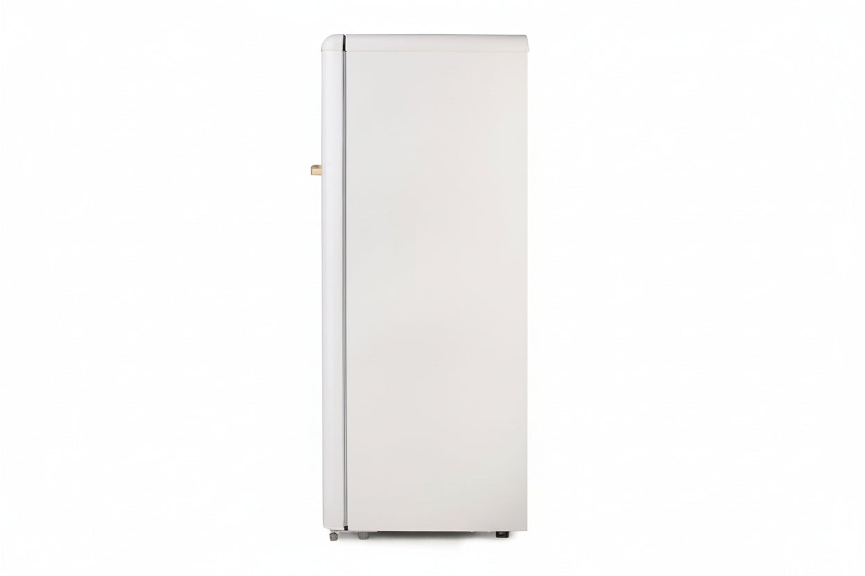 DOMO Frigorifero Mono Porta Retro' Vintage DO91709R Bianco 144 cm CL. D