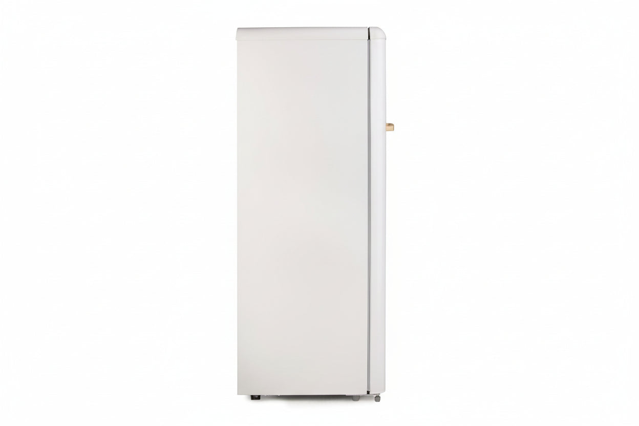 DOMO Frigorifero Mono Porta Retro' Vintage DO91709R Bianco 144 cm CL. D