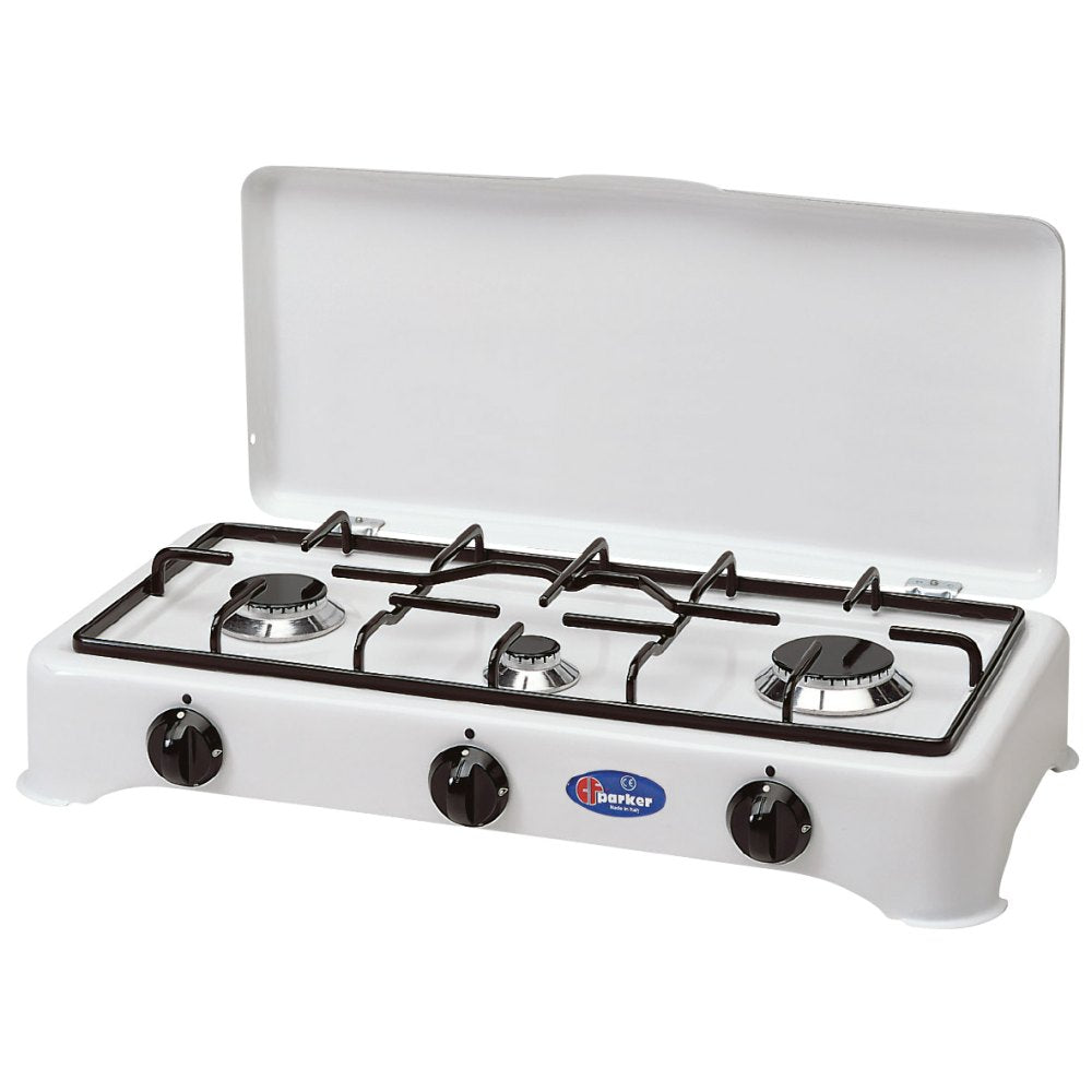 3-burner LPG/methane gas stove, LIMITED EDITION, NAPLES, ITALY CHAMPION