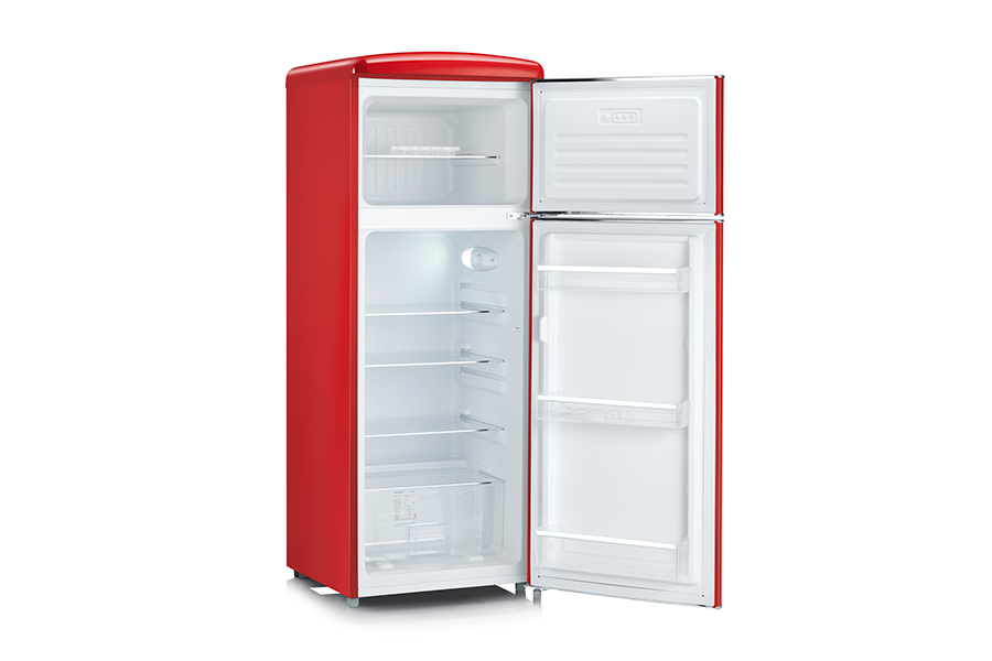 Severin Frigorifero Doppia Porta Retro' Vintage Rosso Rkg 8944 Cl. D