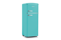 Severin Frigorifero Doppia Porta Retro' Vintage Turchese Rkg 8954