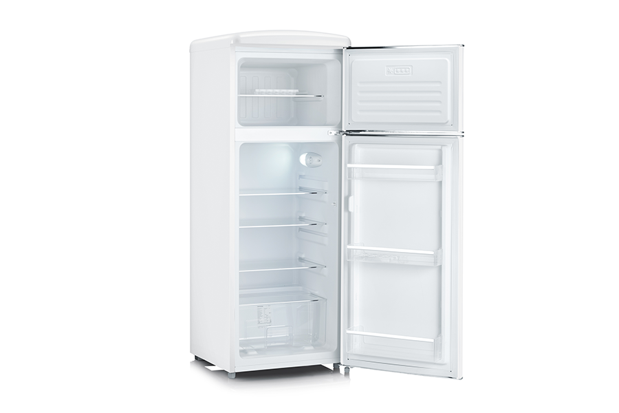Severin Frigorifero Doppia Porta Retro' Vintage Bianco Rkg 8957