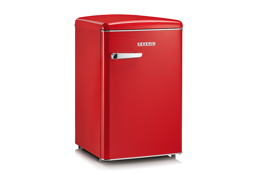 Severin Frigorifero Monoporta Retro' Vintage Rosso Rks 8830