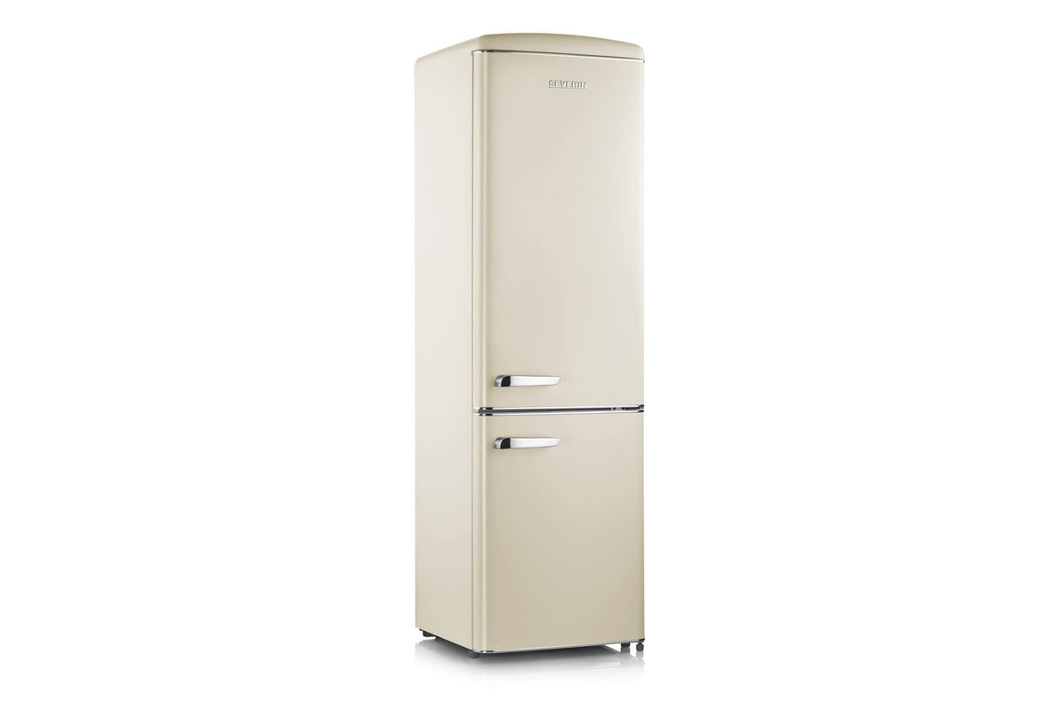 Severin Frigorifero Combinato Retro' Vintage Crema Rkg 8919