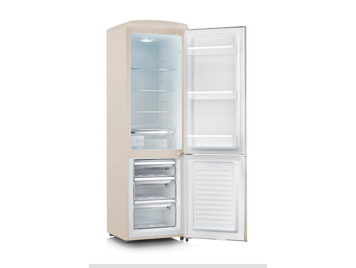 Severin Frigorifero Combinato Retro' Vintage Crema Rkg 8919