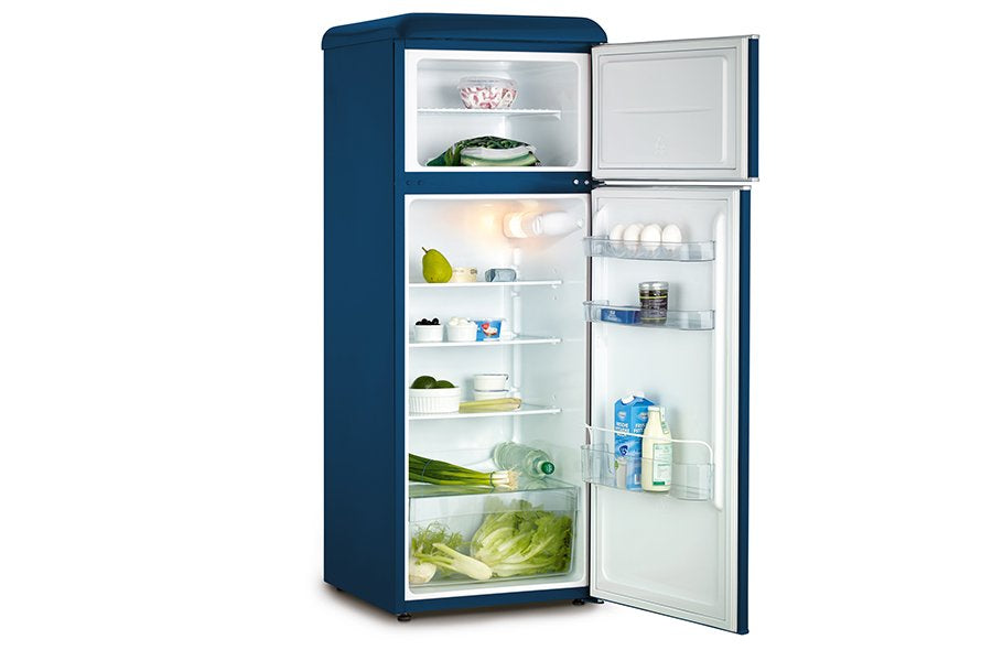 Severin Frigorifero Doppia Porta Retro' Vintage Blu KS 9954