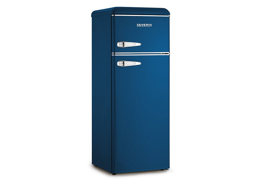 Severin Frigorifero Doppia Porta Retro' Vintage Blu KS 9954