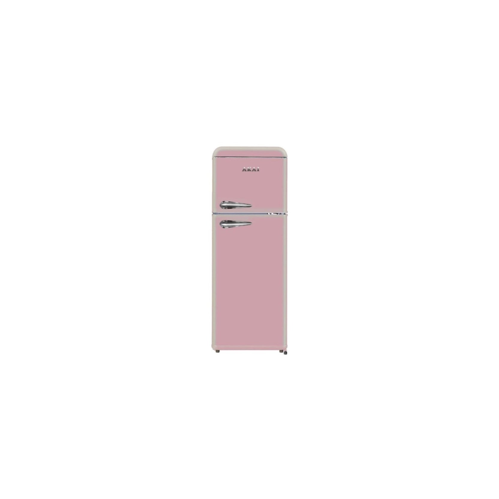 Akai Frigorifero Doppia Porta Retro' Vintage Rosa CLASS280KPK