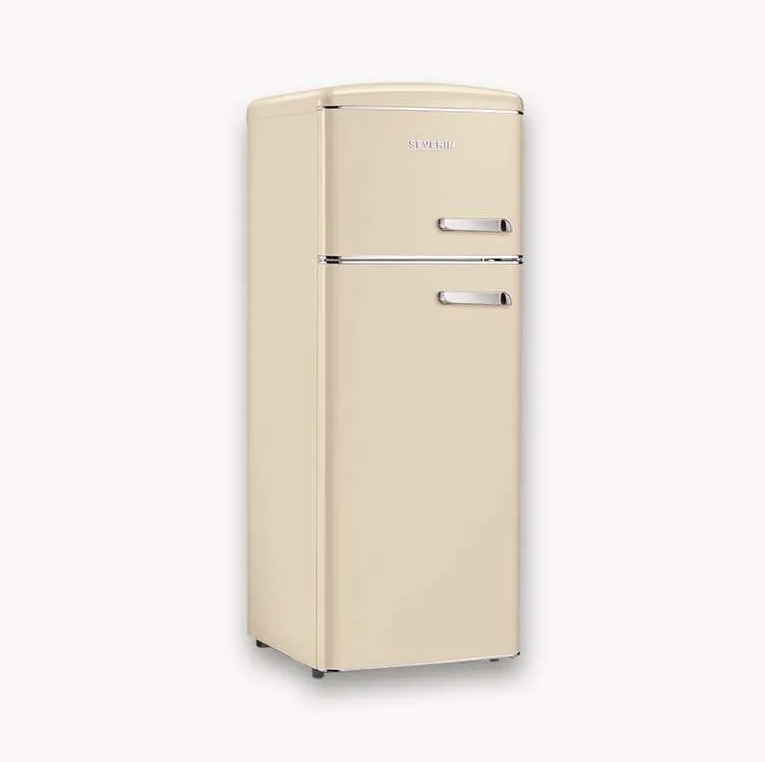 Severin Frigorifero Doppia Porta Retro' Vintage Crema Rkg 8903 Apertura a Sinistra