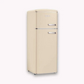 Severin Frigorifero Doppia Porta Retro' Vintage Crema Rkg 8903 Apertura a Sinistra